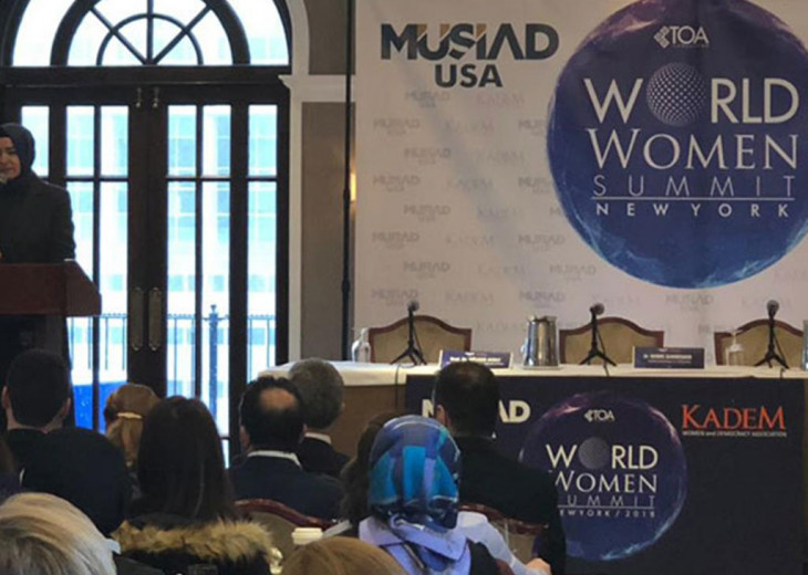 “World Women Summit” was organized under the leadership of MUSIAD in New York