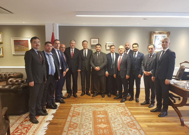 MUSIAD Belgium visited the Turkish Embassy in Brussels